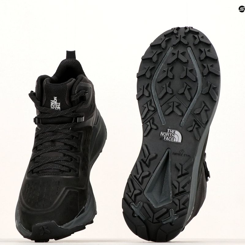 Cizme de trekking pentru bărbați The North Face Vectiv Exploris 2 Mid Futurelight Lthr negru/vanadis gri 18