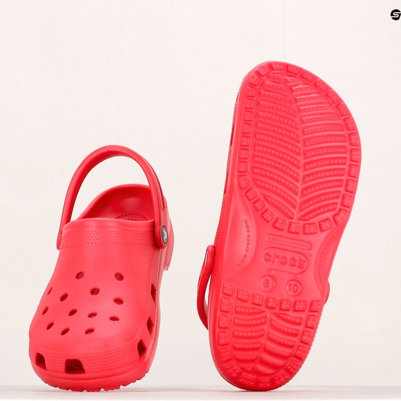 Șlapi de bărbați Crocs Classic varsity red pentru bărbați 13