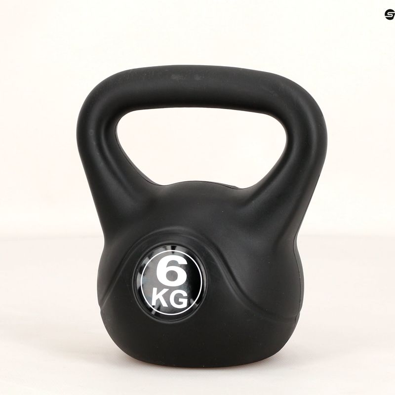 Kettlebell 6 kg Pure2Improve negru P2I202090 4