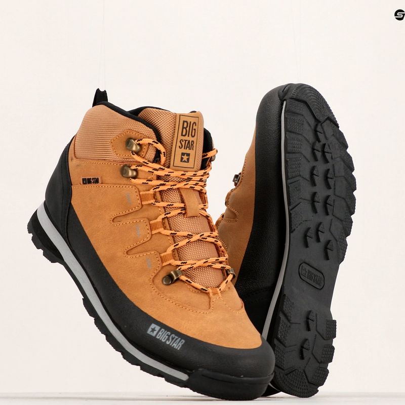 Pantofi bărbați BIG STAR EE174438 camel 8