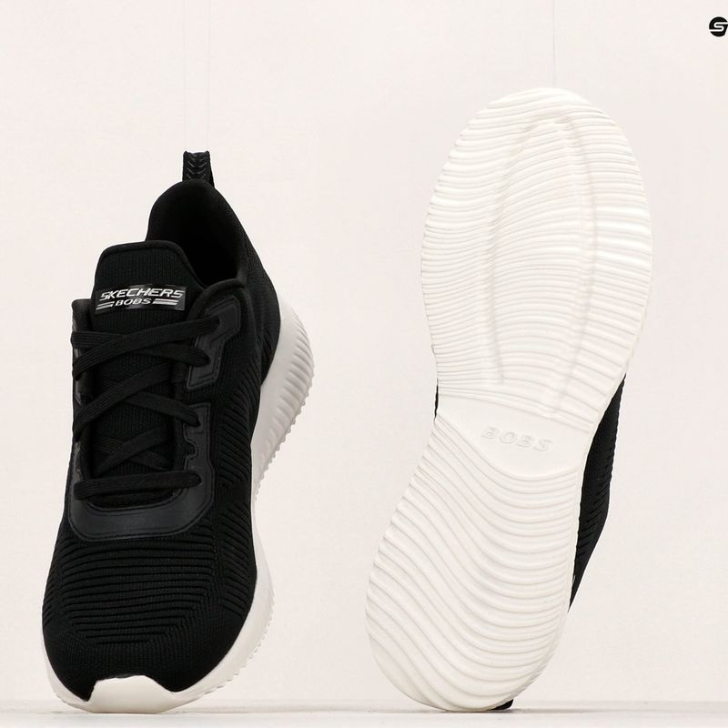 Femeile SKECHERS Bobs Squad Tough Talk adidași SKECHERS Bobs Squad Tough Talk negru 9