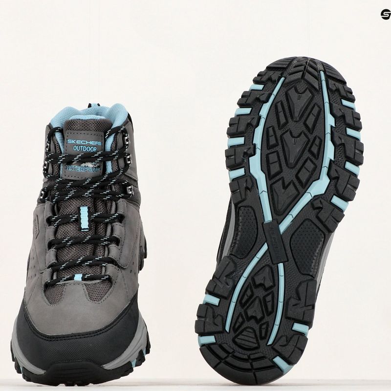 Pantofi de trekking pentru femei SKECHERS Selmen My Turf cărbune 14