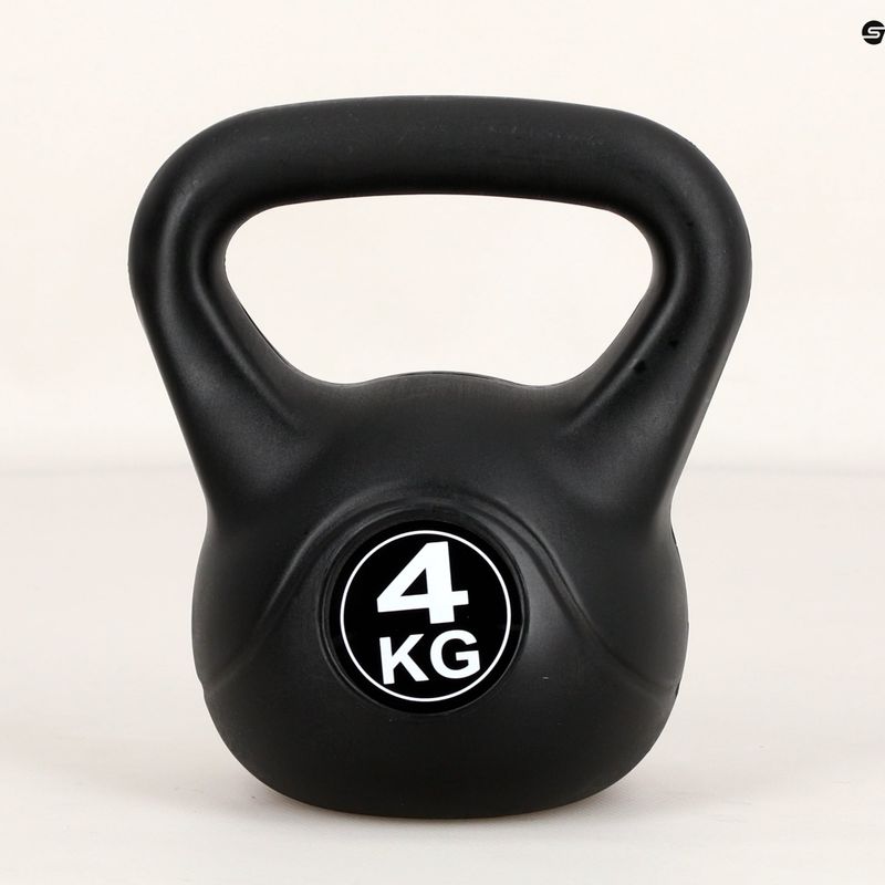 Kettlebell Pure2Improve 4 kg negru P2I202080 3