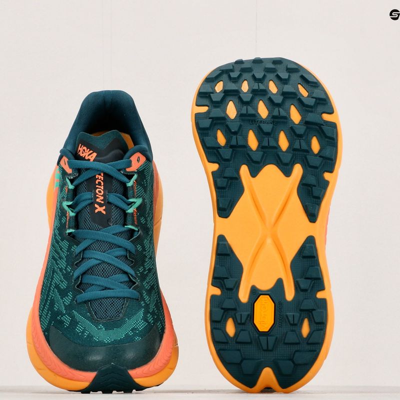 Pantofi de alergare pentru femei HOKA Tecton X deep teal/water garden 13