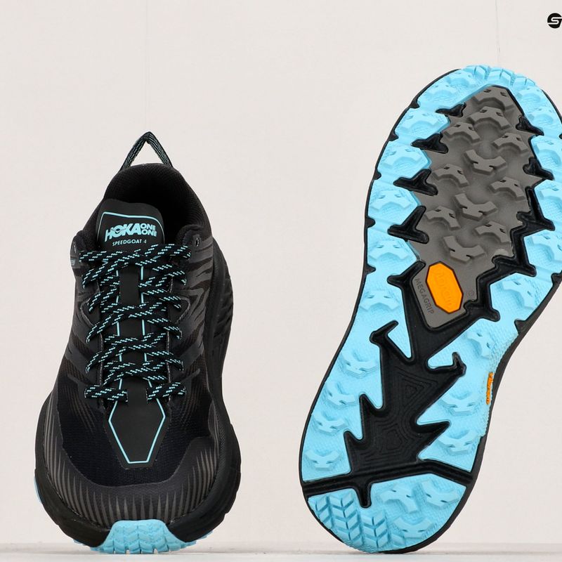 Pantofi de alergare pentru femei HOKA Speedgoat 4 GTX antracit/gri pescăresc închis 13