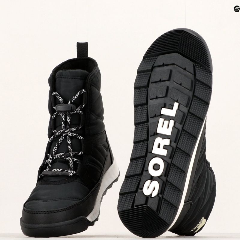 Cizme de trekking pentru copii Sorel Whitney II Short Lace Wp negru/negru 15