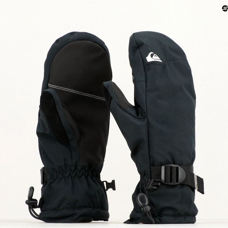 Quiksilver Mission Mitt mănușă de snowboard pentru bărbați negru adevărat 10