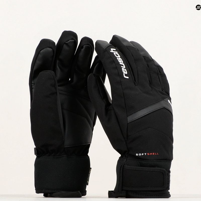 Reusch Blaster Blaster Gore-Tex mănușă de schi negru/alb 11