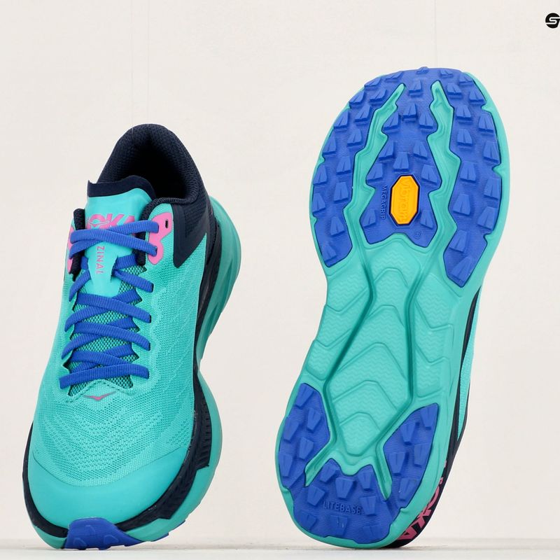 Pantofi de alergare pentru femei HOKA Zinal atlantis/spațiu exterior 11