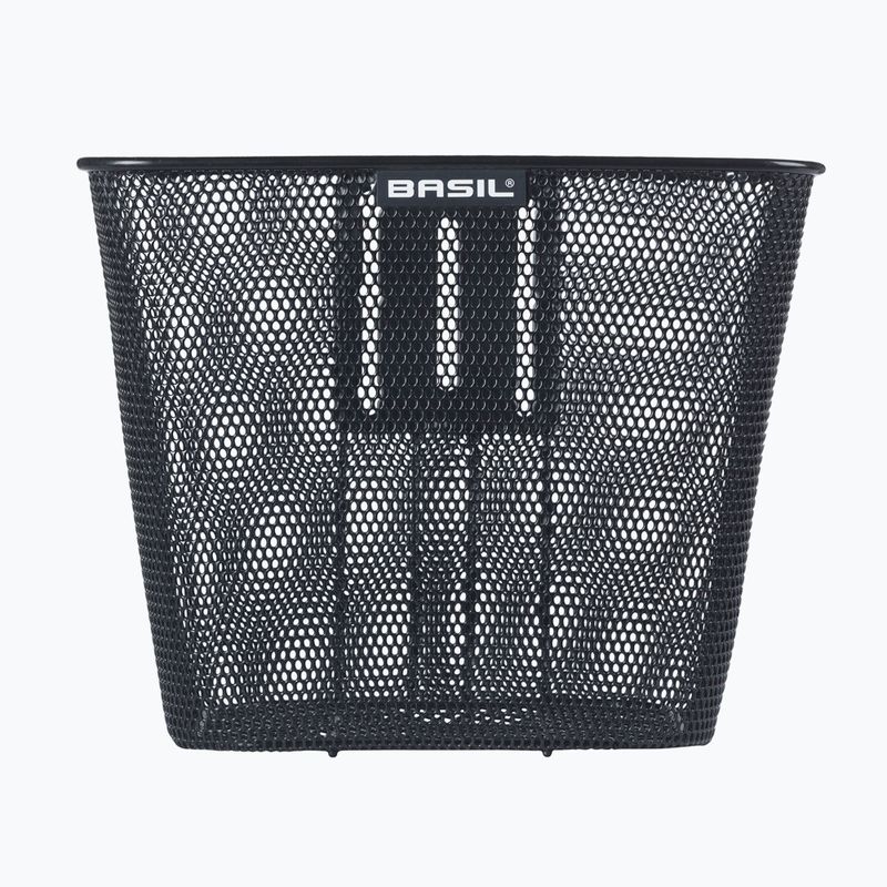 Coș față pentru bicicletă Basil Bilbao FM + FM Stem Holder black 2
