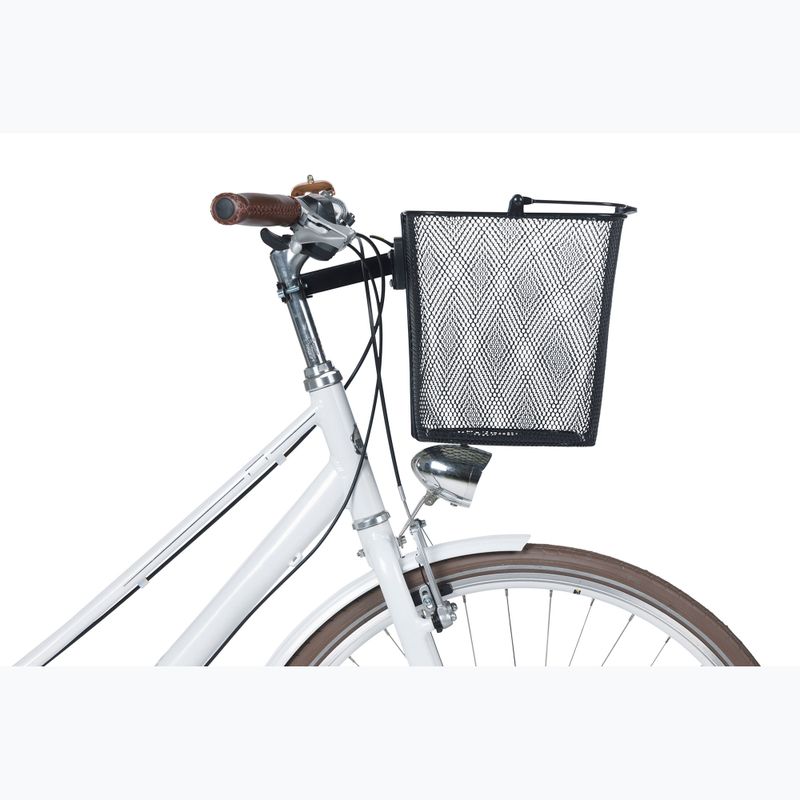 Coș față pentru bicicletă Basil Bilbao BE + Baseasy Stem Holder black 6