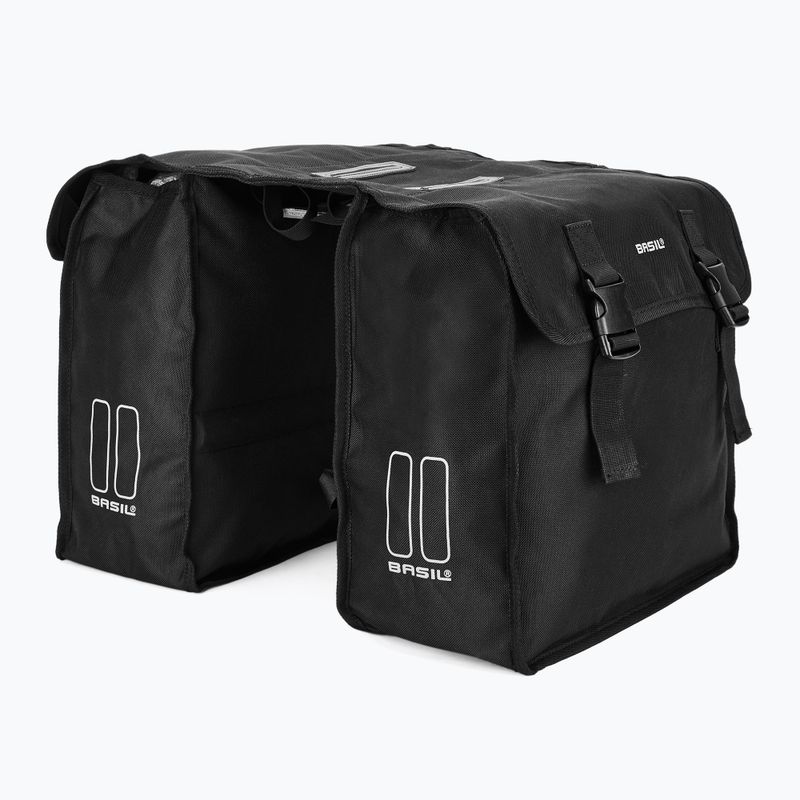 Geamantan dublu spate Basil Mara XL negru B-17108