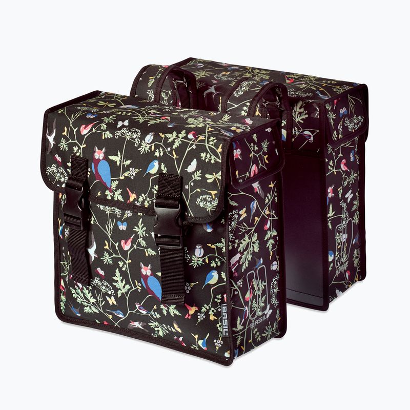 Geantă de bicicletă Basil Wanderlust Double Bag 35 l charcoal