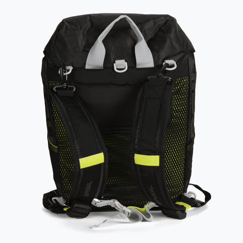 Geantă de bicicletă Basil Miles Daypack, negru, B-17750 7