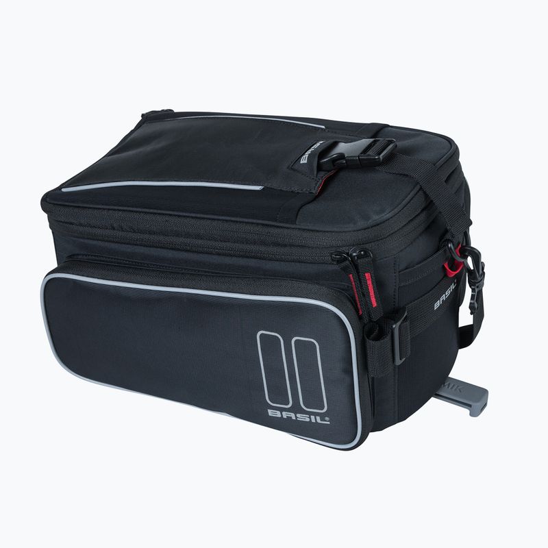 Geantă de bicicletă pentru portbagaj Basil Sport Design Trunkbag MIK 15 l black