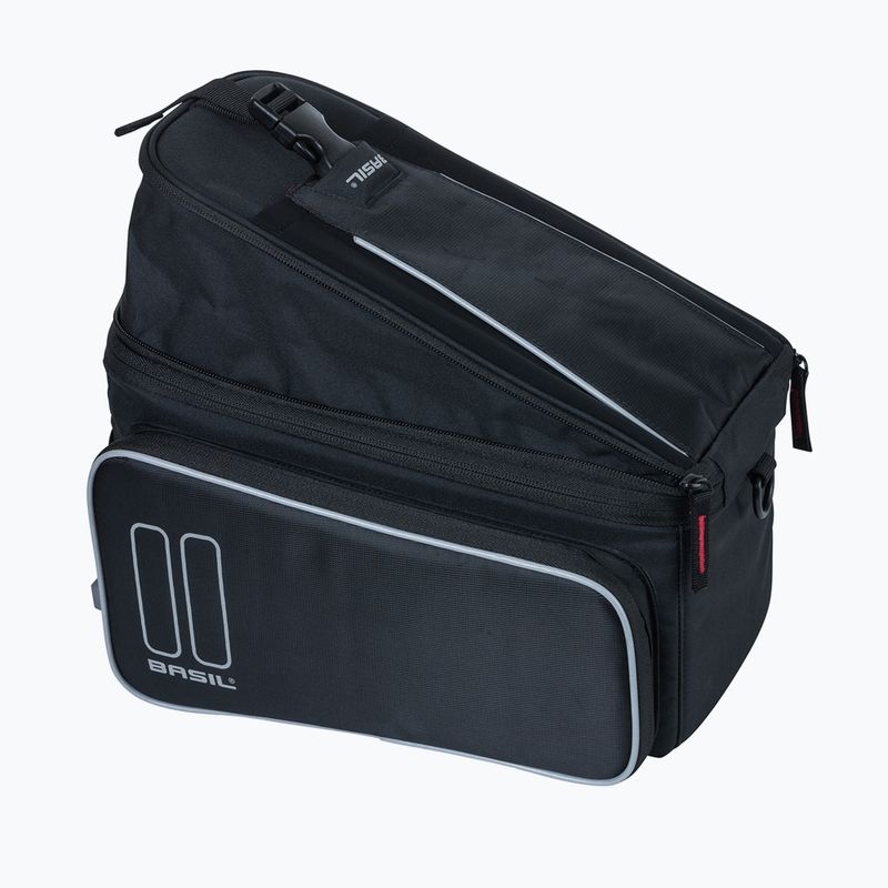 Geantă de bicicletă pentru portbagaj Basil Sport Design Trunkbag MIK 15 l black 4