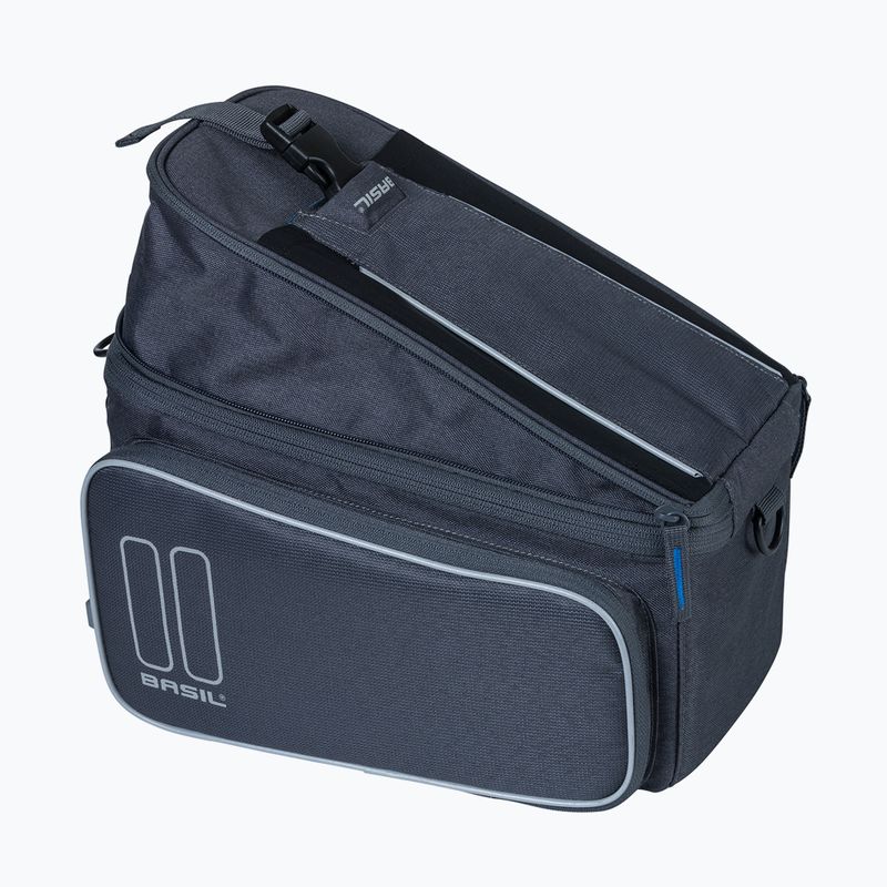 Geantă de bicicletă pentru portbagaj Basil Sport Design Trunkbag MIK 15 l graphite 4