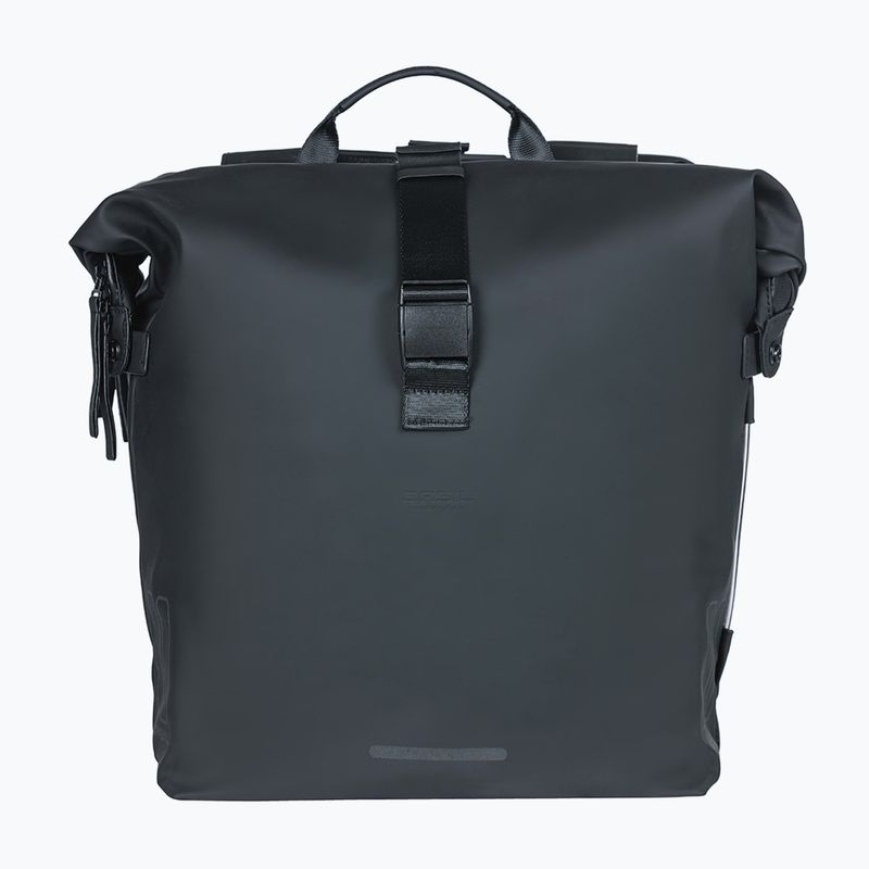 Geantă de bicicletă  Basil Soho Nordlicht Double Bag 41 l black