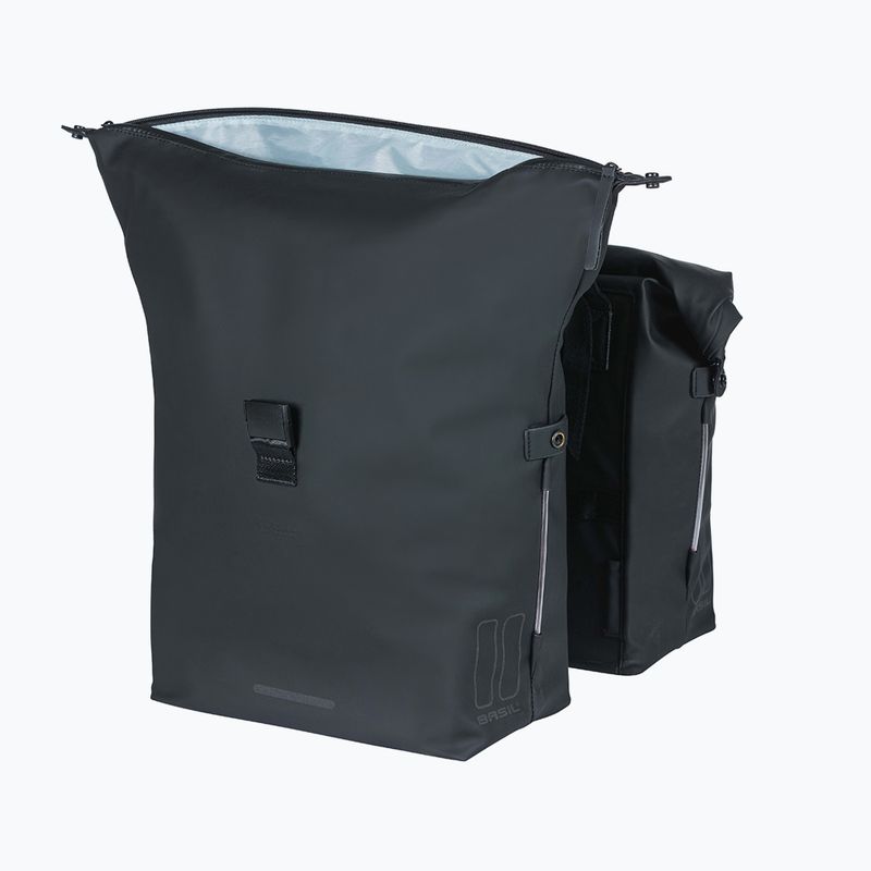 Geantă de bicicletă  Basil Soho Nordlicht Double Bag 41 l black 4