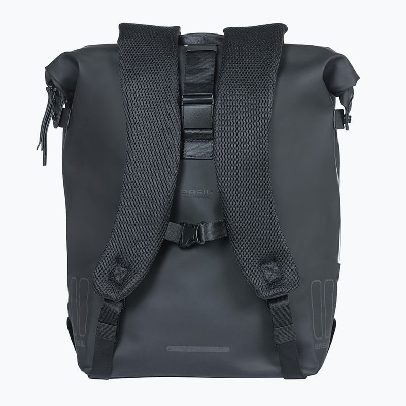 Rucsac pentru bicicletă de porbagaj Basil Soho Nordlicht 17 l black 6