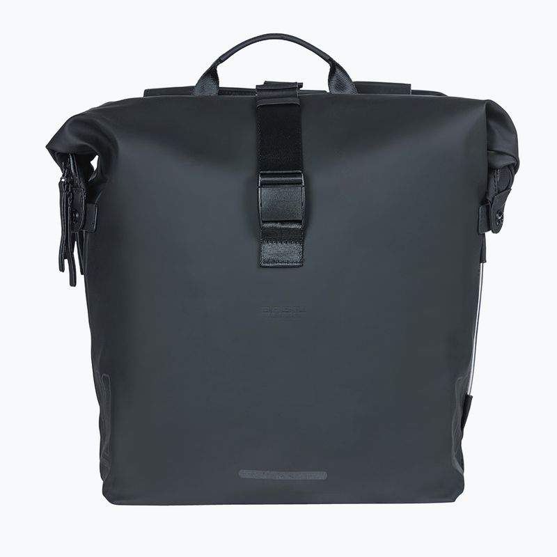 Geantă de bicicletă  Basil Soho Nordlicht Double Bag MIK 41 l black