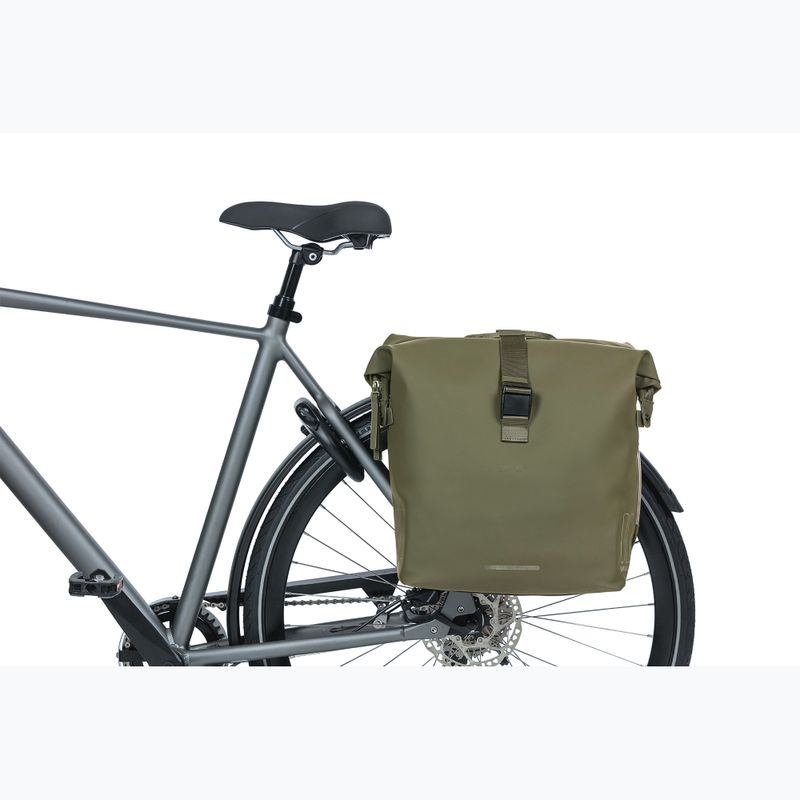 Geantă de bicicletă  Basil Soho Nordlicht Double Bag MIK 41 l moss green 6