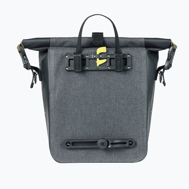 Geantă de bicicletă  Basil Navigator Storm Hook On 12-15 l grey/black 2
