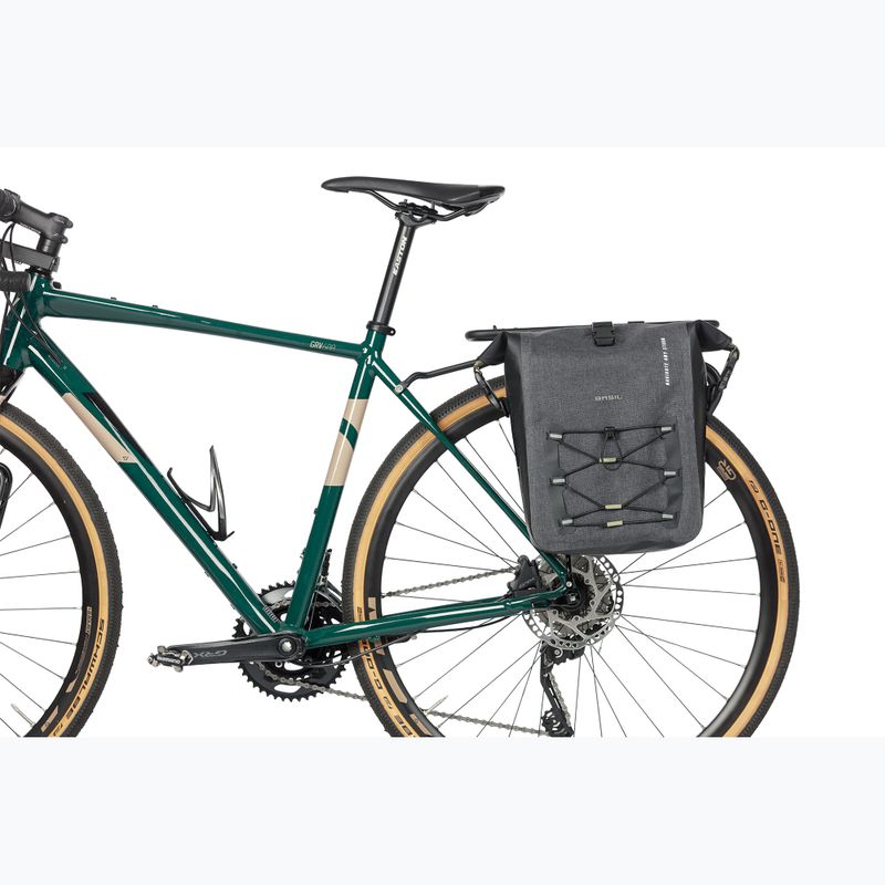 Geantă de bicicletă  Basil Navigator Storm Hook On 12-15 l grey/black 7