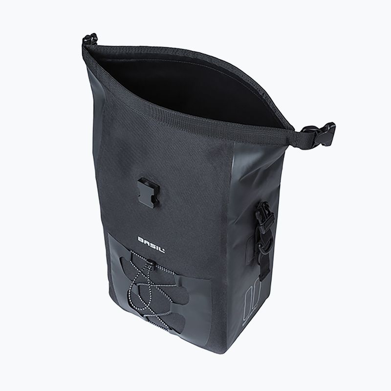 Geantă de bicicletă Basil Navigator Waterproof Single Bag MIK Hooks 15 l black 4