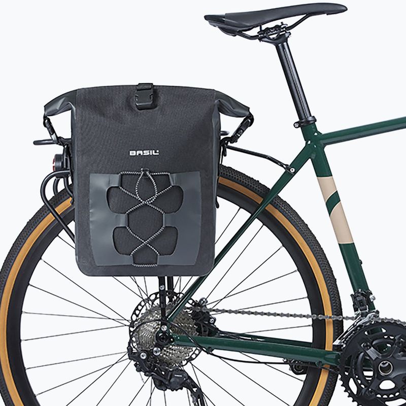 Geantă de bicicletă Basil Navigator Waterproof Single Bag MIK Hooks 15 l black 5