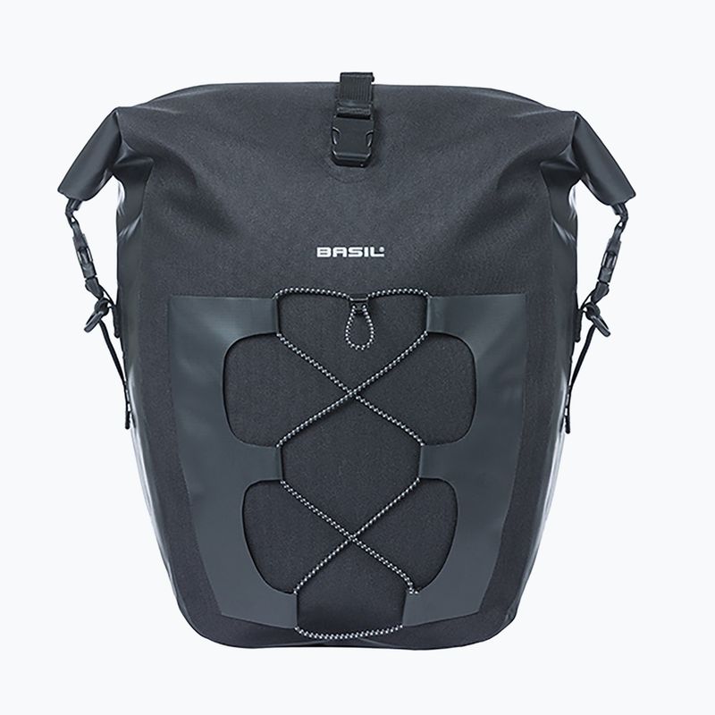 Geantă de bicicletă Basil Navigator Waterproof Single Bag MIK Hooks 25-31 l black