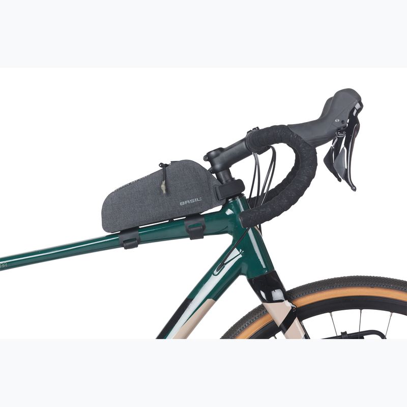 Geantă de ciclism pentru cadru Basil Navigator Storm Frame Bag 0,8 l black 5