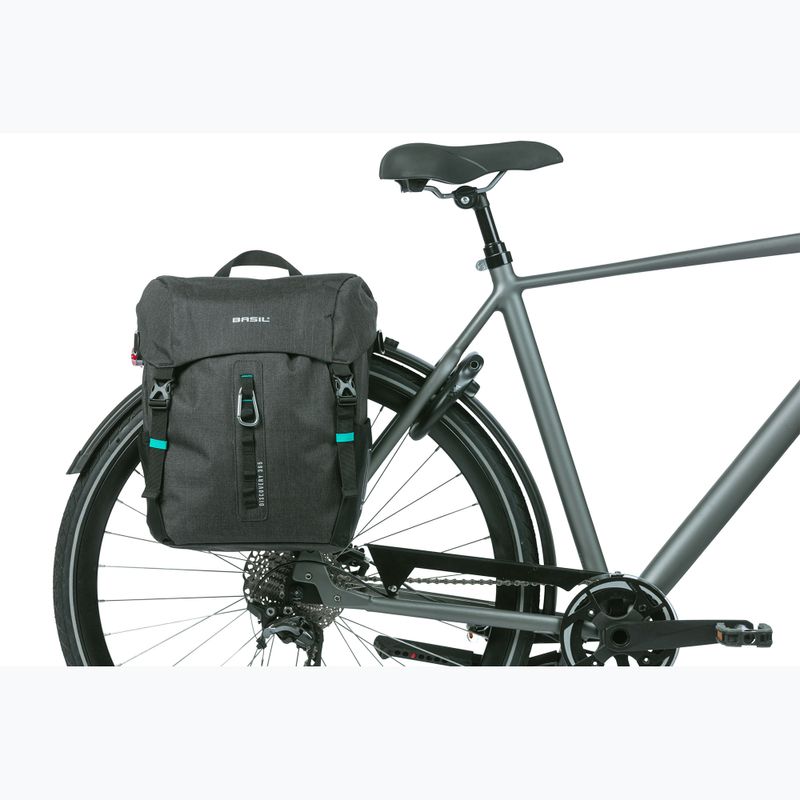 Geantă de ciclism Basil Discovery 365D Single Bag 20 l black melee 6