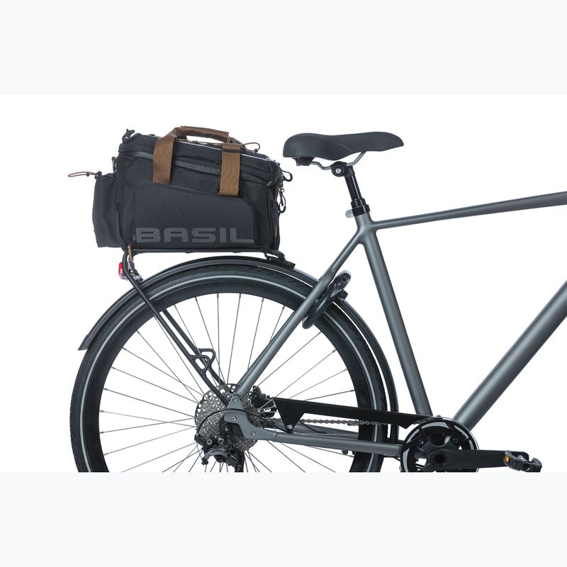 Geantă de bicicletă pentru portbagaj Basil Miles Trunkbag XL Pro 9-36 l black slate 9