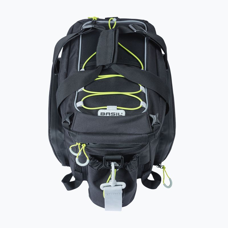 Geantă de ciclism pe portbagaj Basil Miles Trunk XL Pro 36 l black/lime 3