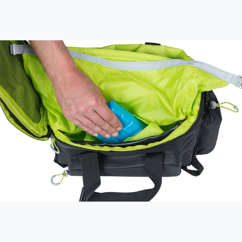 Geantă de ciclism pe portbagaj Basil Miles Trunk XL Pro 36 l black/lime 8