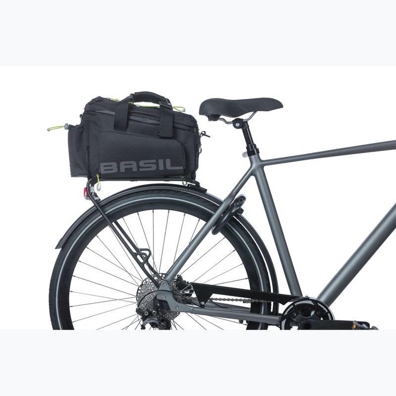 Geantă de ciclism pe portbagaj Basil Miles Trunk XL Pro 36 l black/lime 9