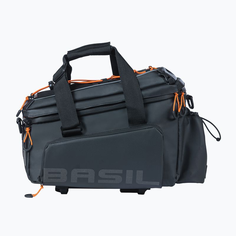 Geantă de bicicletă pentru portbagaj Basil Miles Tarpaulin XL Pro MIK 9-36 l black/orange 2