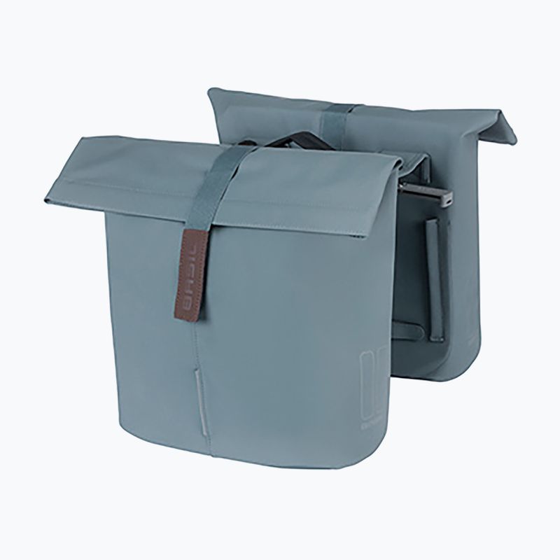 Geantă de bicicletă Basil City Double Bag MIK 32 l graphite/brown 2