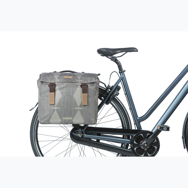Geantă de bicicletă  Basil Elegance Double Bag MIK 40-49 l chateau taupe 5