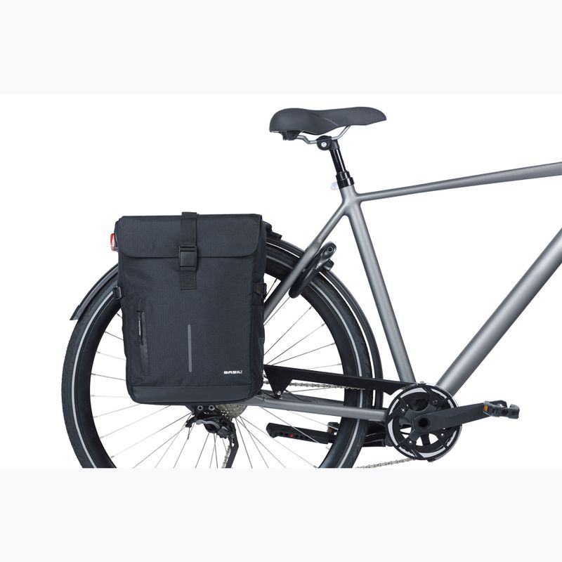 Geantă de bicicletă Basil Move Double Bag 30 l black 6