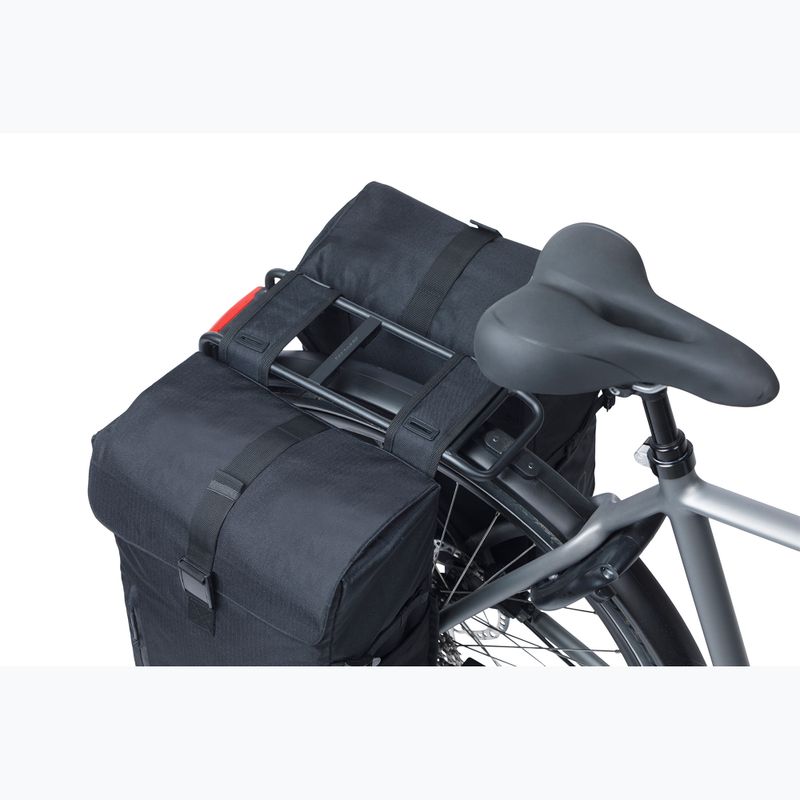 Geantă de bicicletă Basil Move Double Bag 30 l black 7
