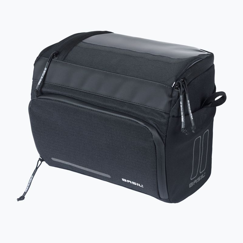 Geantă de ciclism pentru ghidon Basil Move Handlebar Bag + płyta adaptera KF 7-8 l black 2