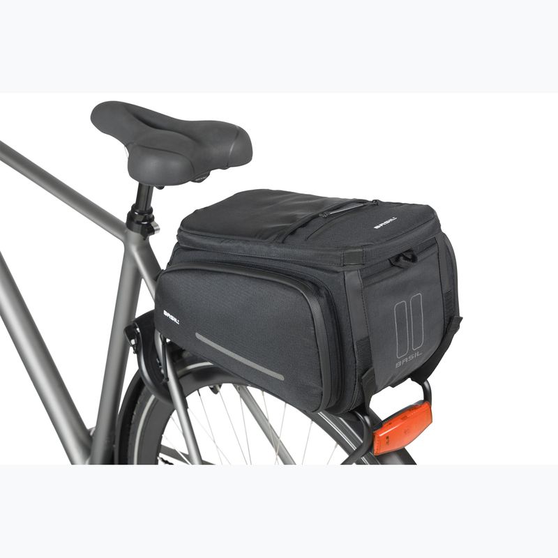 Geantă de ciclism pentru portbagaj Basil Move Trunk Bag 10-26 l black 11