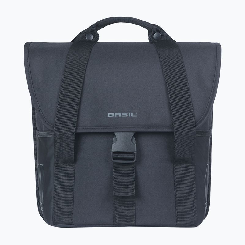Geantă de bicicletă Basil Go Single Bag 16 l solid black