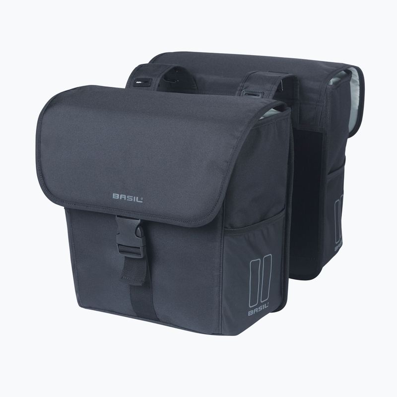 Geantă de bicicletă Basil Go Double Bag 32 l solid black