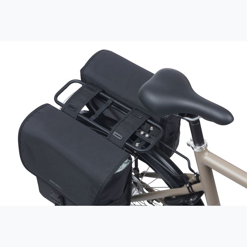 Geantă de bicicletă Basil Go Double Bag 32 l solid black 7