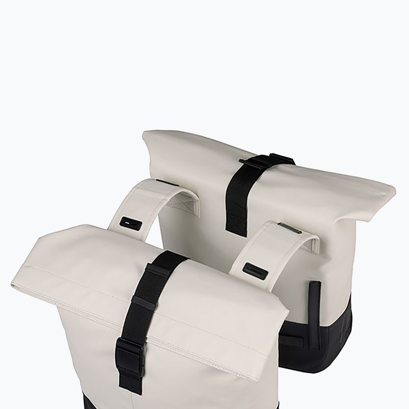 Geantă de bicicletă Basil Cove Double Pannier Bag 32 l off white/black 3