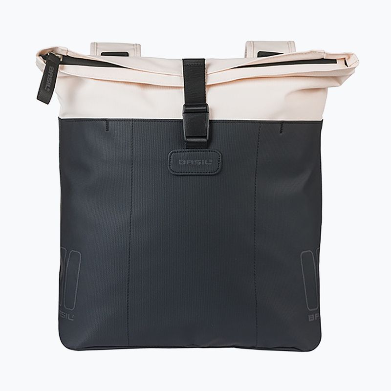 Geantă de bicicletă Basil Vive Double Pannier Bag 35 l off white/black 2