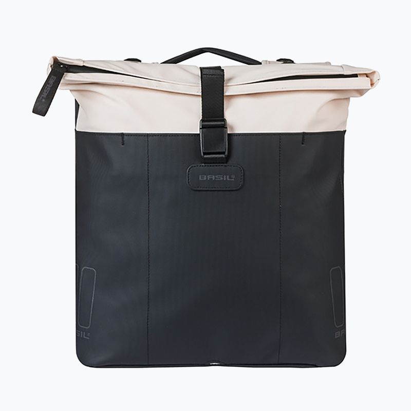 Geantă de bicicletă Basil Vive Double Pannier Bag MIK 35 l off white/black 3